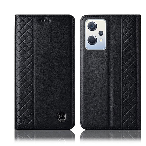 Funda de Cuero Cartera con Soporte Carcasa H07P para OnePlus Nord CE 2 Lite 5G Negro