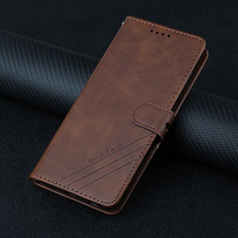 Funda de Cuero Cartera con Soporte Carcasa H08X para Google Pixel 6 5G Marron