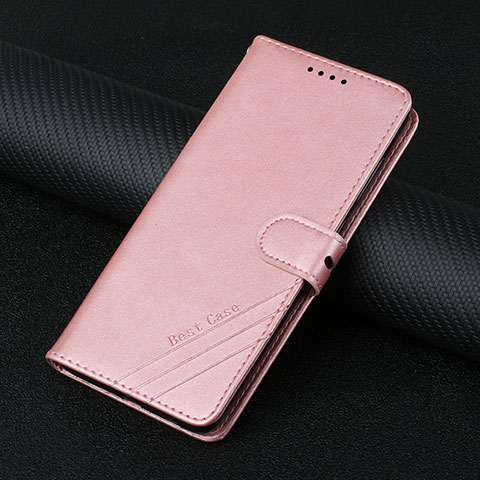 Funda de Cuero Cartera con Soporte Carcasa H08X para Google Pixel 6 5G Oro Rosa