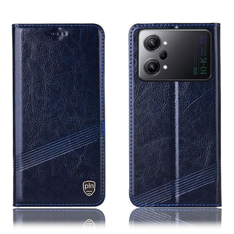 Funda de Cuero Cartera con Soporte Carcasa H09P para Oppo K10 Pro 5G Azul