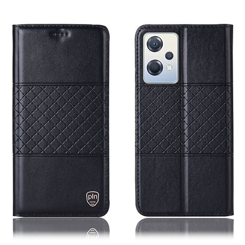 Funda de Cuero Cartera con Soporte Carcasa H10P para OnePlus Nord CE 2 Lite 5G Negro