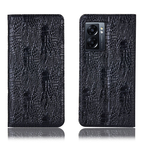 Funda de Cuero Cartera con Soporte Carcasa H17P para OnePlus Nord N300 5G Negro