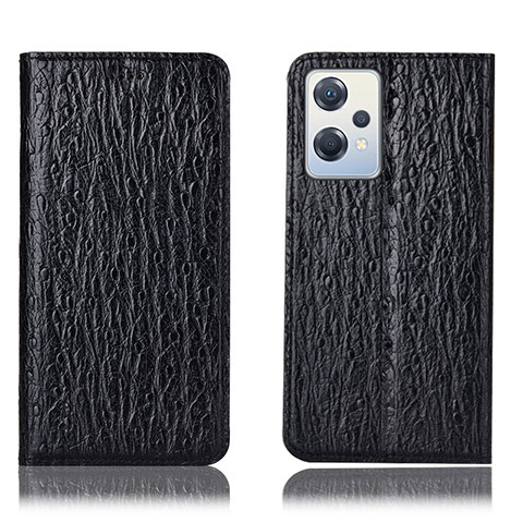 Funda de Cuero Cartera con Soporte Carcasa H18P para OnePlus Nord CE 2 Lite 5G Negro