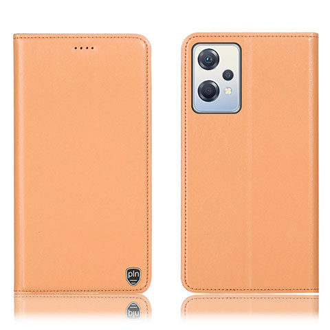 Funda de Cuero Cartera con Soporte Carcasa H21P para OnePlus Nord CE 2 Lite 5G Naranja