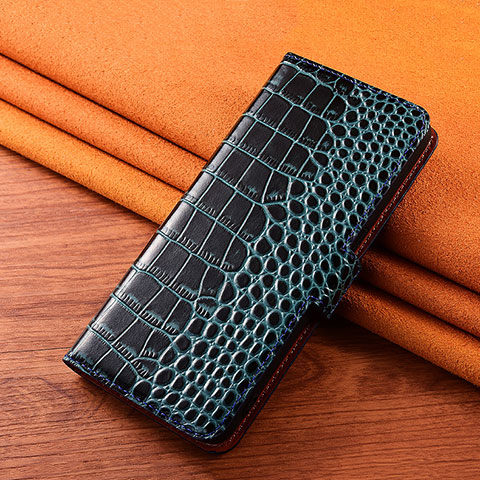 Funda de Cuero Cartera con Soporte Carcasa H23 para Apple iPhone 14 Azul