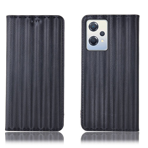 Funda de Cuero Cartera con Soporte Carcasa H23P para OnePlus Nord CE 2 Lite 5G Negro