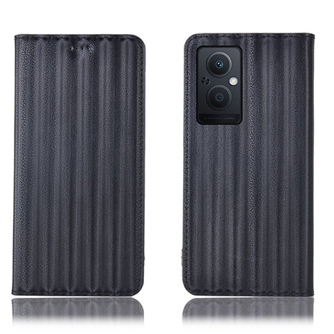 Funda de Cuero Cartera con Soporte Carcasa H23P para OnePlus Nord N20 5G Negro