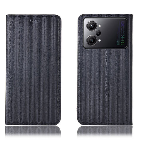 Funda de Cuero Cartera con Soporte Carcasa H23P para Oppo K10 Pro 5G Negro