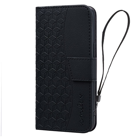 Funda de Cuero Cartera con Soporte Carcasa HF2 para Apple iPhone 15 Pro Negro