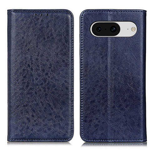 Funda de Cuero Cartera con Soporte Carcasa K01Z para Google Pixel 8 5G Azul