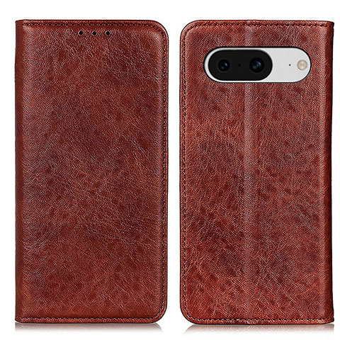 Funda de Cuero Cartera con Soporte Carcasa K01Z para Google Pixel 8 5G Marron