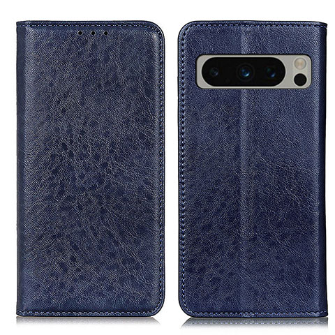 Funda de Cuero Cartera con Soporte Carcasa K01Z para Google Pixel 8 Pro 5G Azul