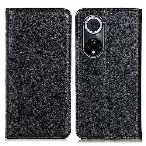 Funda de Cuero Cartera con Soporte Carcasa K01Z para Huawei Honor 50 5G Negro