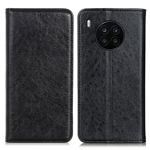 Funda de Cuero Cartera con Soporte Carcasa K01Z para Huawei Honor 50 Lite Negro