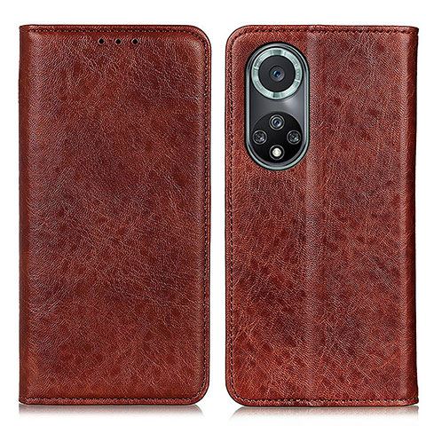 Funda de Cuero Cartera con Soporte Carcasa K01Z para Huawei Honor 50 Pro 5G Marron