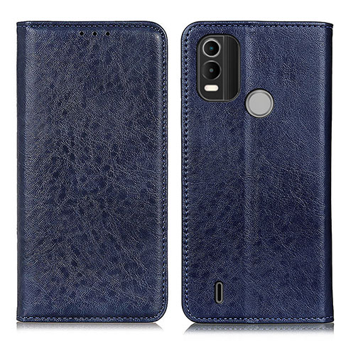 Funda de Cuero Cartera con Soporte Carcasa K01Z para Nokia G11 Plus Azul