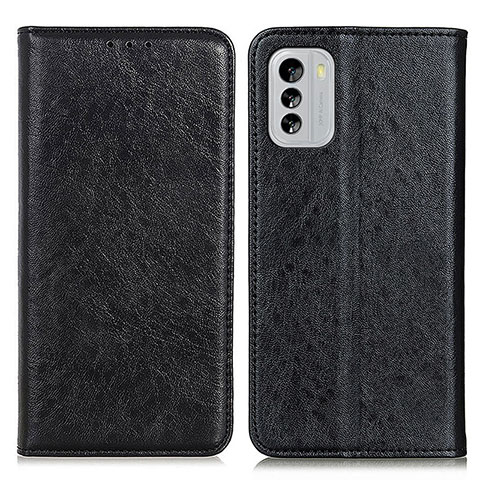 Funda de Cuero Cartera con Soporte Carcasa K01Z para Nokia G60 5G Negro