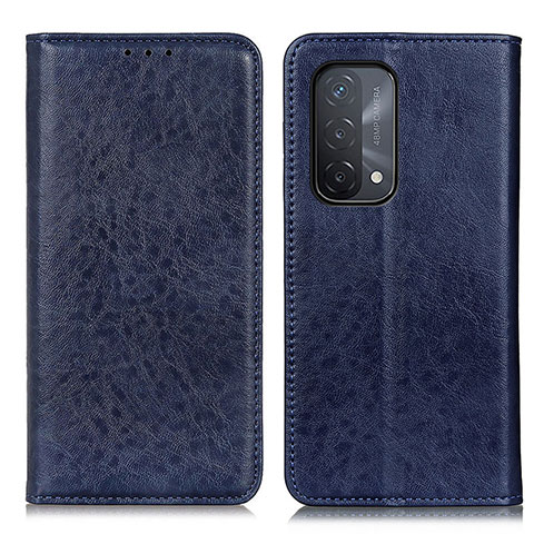 Funda de Cuero Cartera con Soporte Carcasa K01Z para OnePlus Nord N200 5G Azul