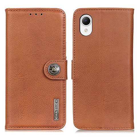 Funda de Cuero Cartera con Soporte Carcasa K01Z para Samsung Galaxy A23s Marron