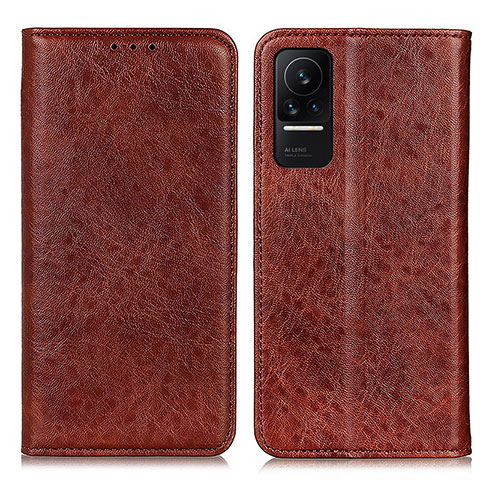 Funda de Cuero Cartera con Soporte Carcasa K01Z para Xiaomi Civi 1S 5G Marron