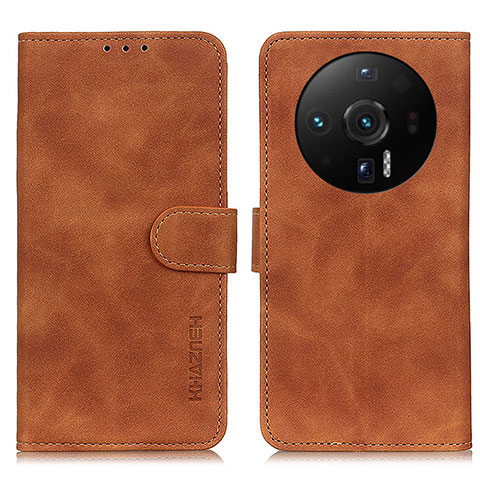 Funda de Cuero Cartera con Soporte Carcasa K01Z para Xiaomi Mi 12S Ultra 5G Marron