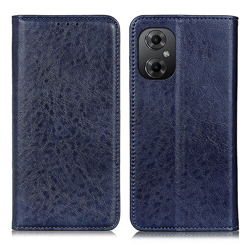 Funda de Cuero Cartera con Soporte Carcasa K01Z para Xiaomi Redmi Note 11R 5G Azul