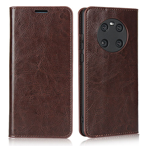 Funda de Cuero Cartera con Soporte Carcasa K02 para Huawei Mate 40 Marron