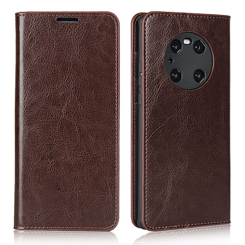 Funda de Cuero Cartera con Soporte Carcasa K02 para Huawei Mate 40 Pro Marron