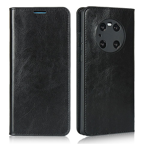 Funda de Cuero Cartera con Soporte Carcasa K02 para Huawei Mate 40E Pro 4G Negro