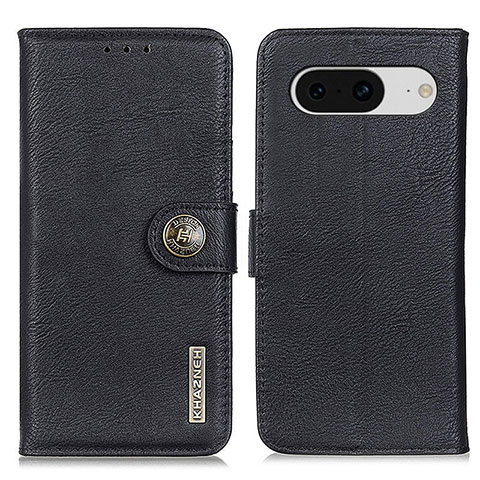 Funda de Cuero Cartera con Soporte Carcasa K02Z para Google Pixel 8 5G Negro