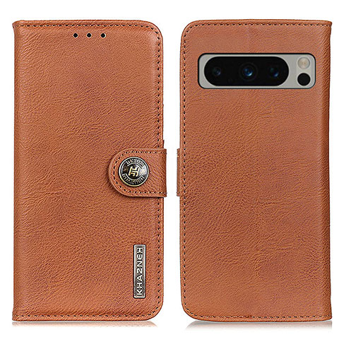 Funda de Cuero Cartera con Soporte Carcasa K02Z para Google Pixel 8 Pro 5G Marron