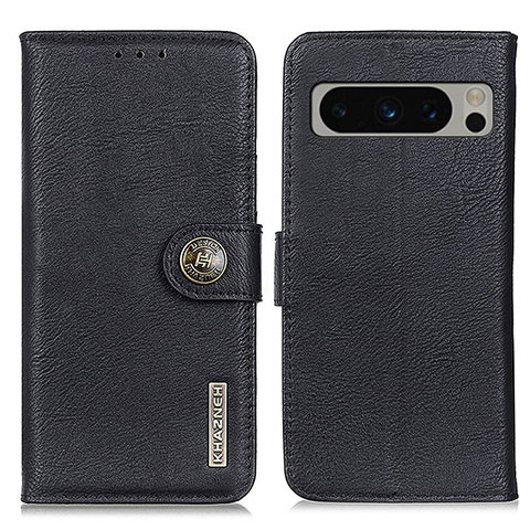 Funda de Cuero Cartera con Soporte Carcasa K02Z para Google Pixel 8 Pro 5G Negro