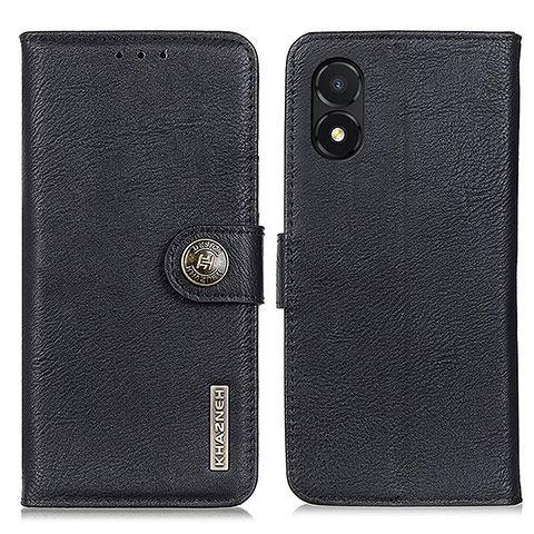 Funda de Cuero Cartera con Soporte Carcasa K02Z para Huawei Honor X5 Negro