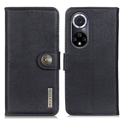 Funda de Cuero Cartera con Soporte Carcasa K02Z para Huawei Nova 9 Negro