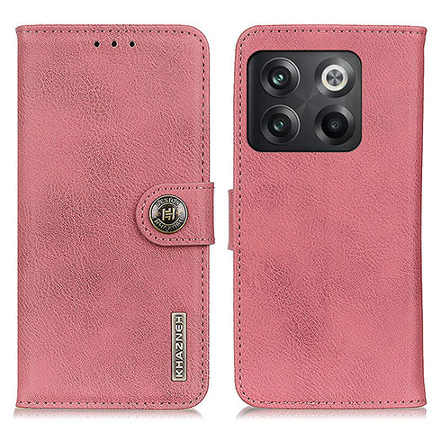 Funda de Cuero Cartera con Soporte Carcasa K02Z para OnePlus Ace Pro 5G Rosa