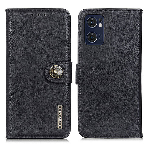 Funda de Cuero Cartera con Soporte Carcasa K02Z para OnePlus Nord CE 2 5G Negro