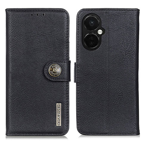 Funda de Cuero Cartera con Soporte Carcasa K02Z para OnePlus Nord CE 3 5G Negro