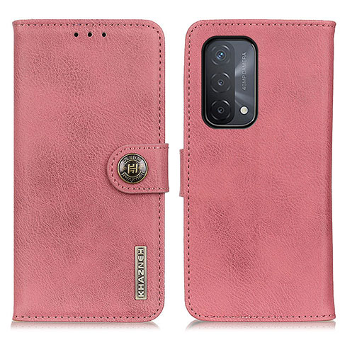 Funda de Cuero Cartera con Soporte Carcasa K02Z para OnePlus Nord N200 5G Rosa