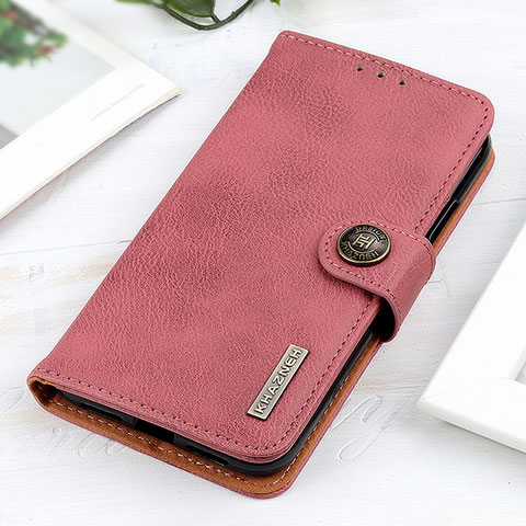 Funda de Cuero Cartera con Soporte Carcasa K02Z para Samsung Galaxy M23 5G Rosa