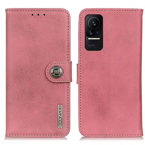 Funda de Cuero Cartera con Soporte Carcasa K02Z para Xiaomi Civi 1S 5G Rosa