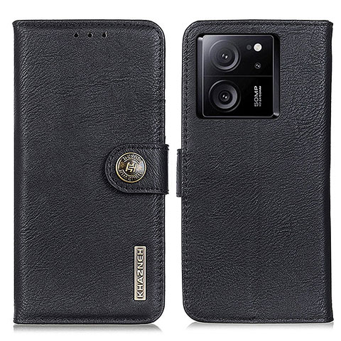 Funda de Cuero Cartera con Soporte Carcasa K02Z para Xiaomi Mi 13T Pro 5G Negro