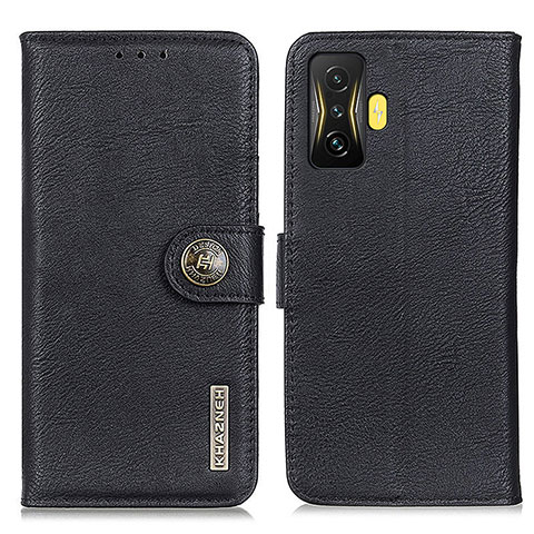 Funda de Cuero Cartera con Soporte Carcasa K02Z para Xiaomi Poco F4 GT 5G Negro