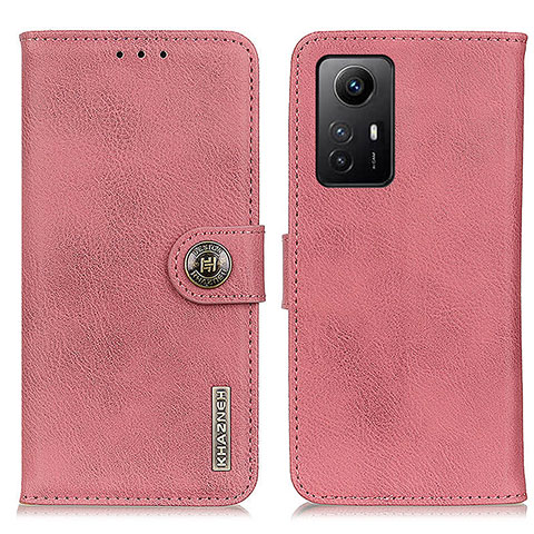 Funda de Cuero Cartera con Soporte Carcasa K02Z para Xiaomi Redmi Note 12S Rosa