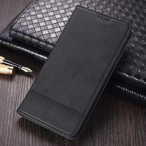 Funda de Cuero Cartera con Soporte Carcasa K03 para Huawei Mate 40 Negro