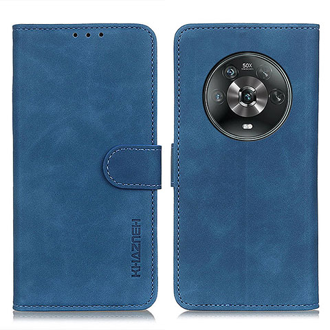 Funda de Cuero Cartera con Soporte Carcasa K03Z para Huawei Honor Magic4 5G Azul