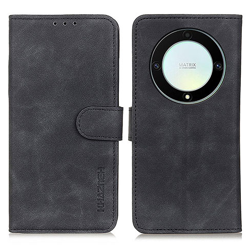 Funda de Cuero Cartera con Soporte Carcasa K03Z para Huawei Honor Magic5 Lite 5G Negro