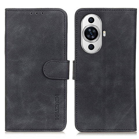 Funda de Cuero Cartera con Soporte Carcasa K03Z para Huawei Nova 11 Negro