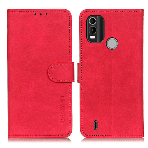 Funda de Cuero Cartera con Soporte Carcasa K03Z para Nokia G11 Plus Rojo