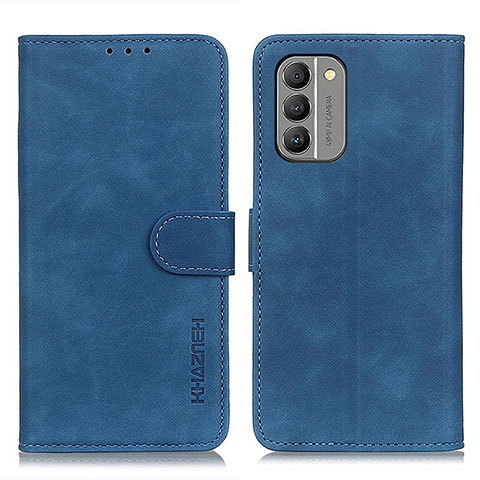 Funda de Cuero Cartera con Soporte Carcasa K03Z para Nokia G400 5G Azul