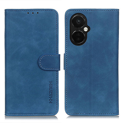 Funda de Cuero Cartera con Soporte Carcasa K03Z para OnePlus Nord CE 3 Lite 5G Azul